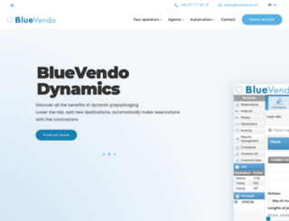 bluevendo.com screenshot