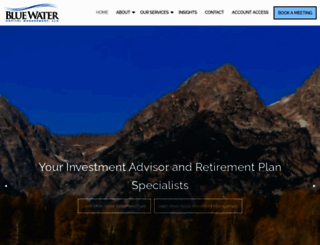 bluewatercm.com screenshot