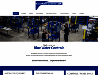 bluewatercontrols.com screenshot