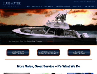 bluewaterfinance.com screenshot