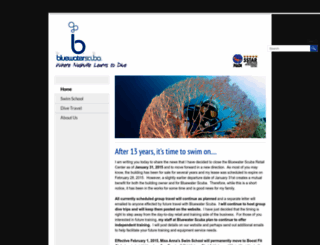 bluewaterscuba.com screenshot
