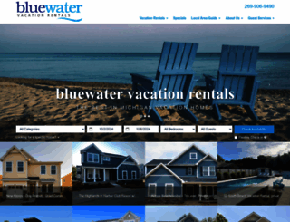 bluewatervaca.com screenshot