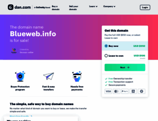 blueweb.info screenshot