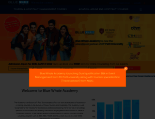 bluewhaleacademy.com screenshot