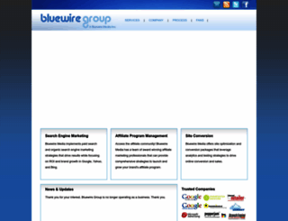 bluewiregroup.com screenshot