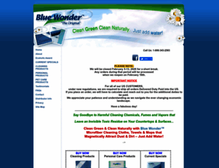 bluewonder.net screenshot
