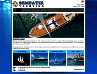 blueyachtcruise.com screenshot