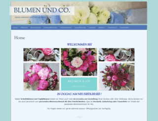 blumen-und-co.at screenshot