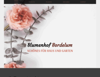 blumenhof-bordelum.de screenshot