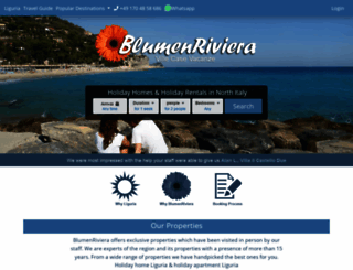 blumenriviera.com screenshot