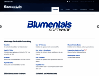 blumentals.de screenshot
