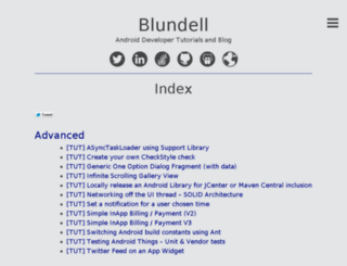 blundell-apps.com screenshot