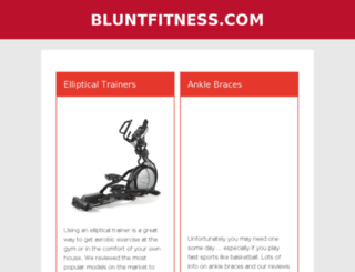 bluntfitness.com screenshot
