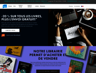 blurb.fr screenshot