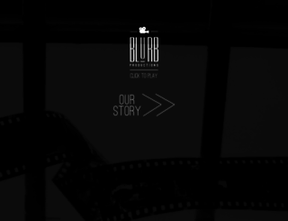 blurbproductions.com screenshot