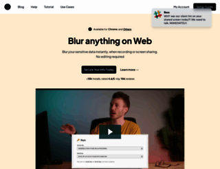 blurmypage.web.app screenshot