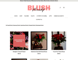 blushflowershop.com screenshot
