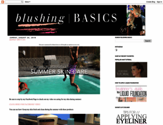 blushingbasics.com screenshot
