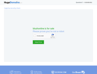 blushonline.com screenshot