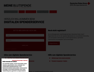 blutspender.net screenshot