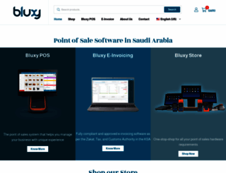 bluxypos.com screenshot