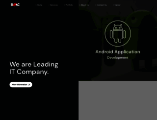 bmacinfotech.com screenshot