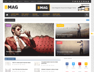bmag-template.blogspot.com screenshot