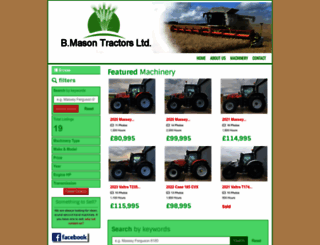 bmasontractors.co.uk screenshot