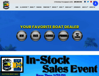bmcboats.com screenshot