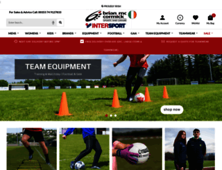 bmcsports.ie screenshot