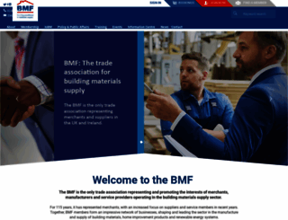 bmf.org.uk screenshot