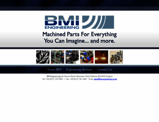 bmi-engineering.co.uk screenshot