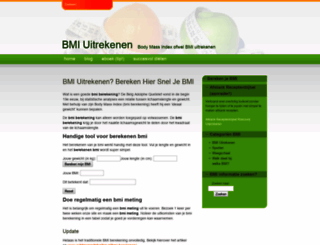 bmiuitrekenen.nl screenshot