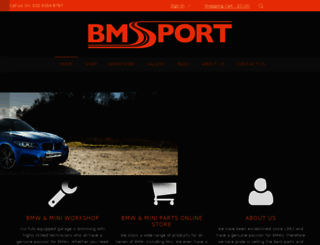 bmsport.com screenshot