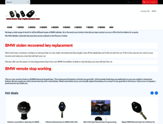 bmw-key-replacement.com screenshot
