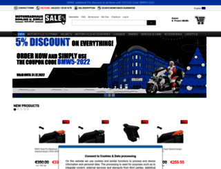 bmw-motorrad-store.co.uk screenshot