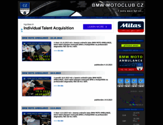 bmwmotoclub.cz screenshot