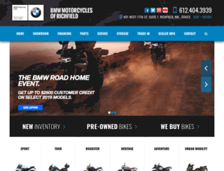 bmwmotorcyclesrichfield.com screenshot