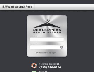 bmwoforlandpark.dealerpeak.net screenshot