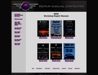 bmwrepairmanuals.com screenshot