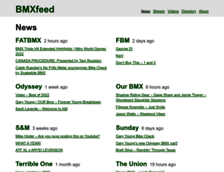 bmxfeed.com screenshot