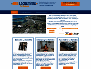 bnglocksmiths.com.au screenshot