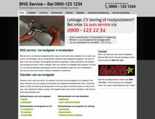 bnsservice.nl screenshot