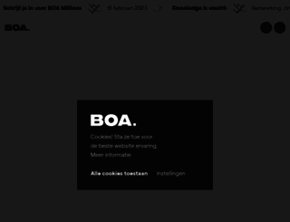 boa.be screenshot