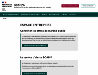 boamp.fr screenshot