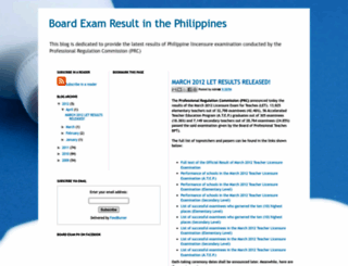 board-exam-result-ph.blogspot.com screenshot