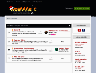 board.nosmagic.de screenshot