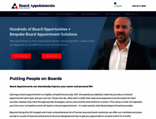 boardappointments.co.uk screenshot