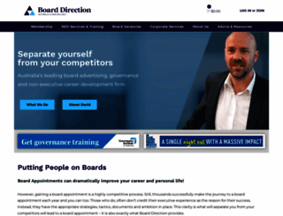 boarddirection.com.au screenshot