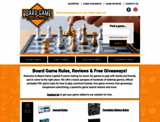 boardgamecapital.com screenshot